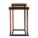 Tables gigognes Sabanti - Lot de 2 - Marron - SEI