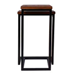 Tables gigognes Sabanti - Lot de 2 - Marron - SEI