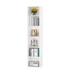 MAYEERTY Bibliothèque Ouverte à 6 Niveaux Grande Capacité de Rangement pour Livres Plantes Objets Décoratifs