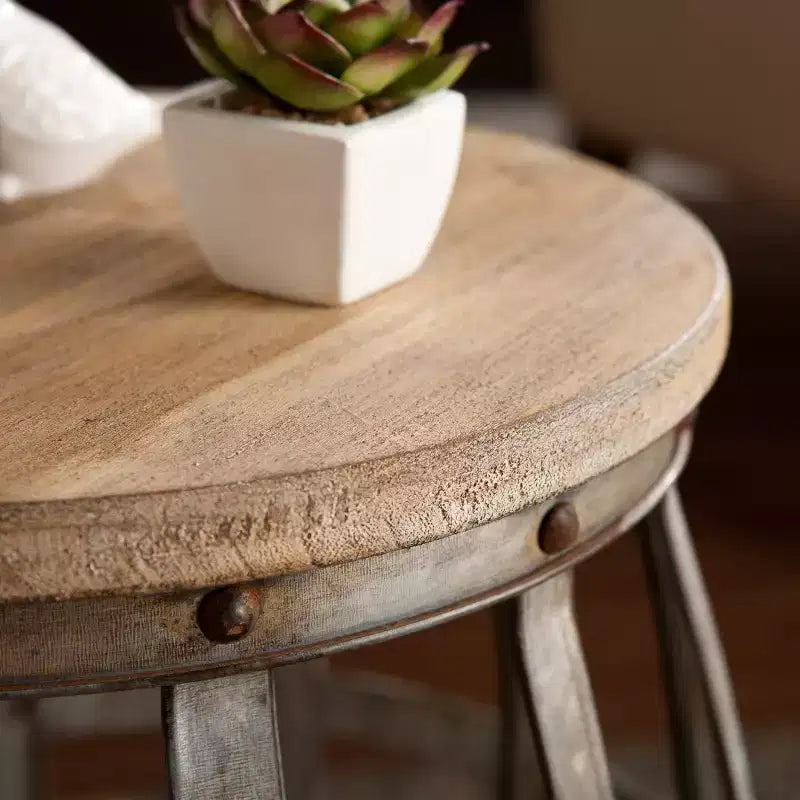 Table d'appoint Mencino – Argent – SEI