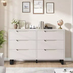 Meuble Commode Vertical avec Rangement, Commode pour Chambre à Coucher, Rangement en Bois pour Couloir, Entrée
