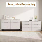 Meuble Commode Vertical avec Rangement, Commode pour Chambre à Coucher, Rangement en Bois pour Couloir, Entrée