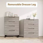 Meuble Commode Vertical avec Rangement, Commode pour Chambre à Coucher, Rangement en Bois pour Couloir, Entrée
