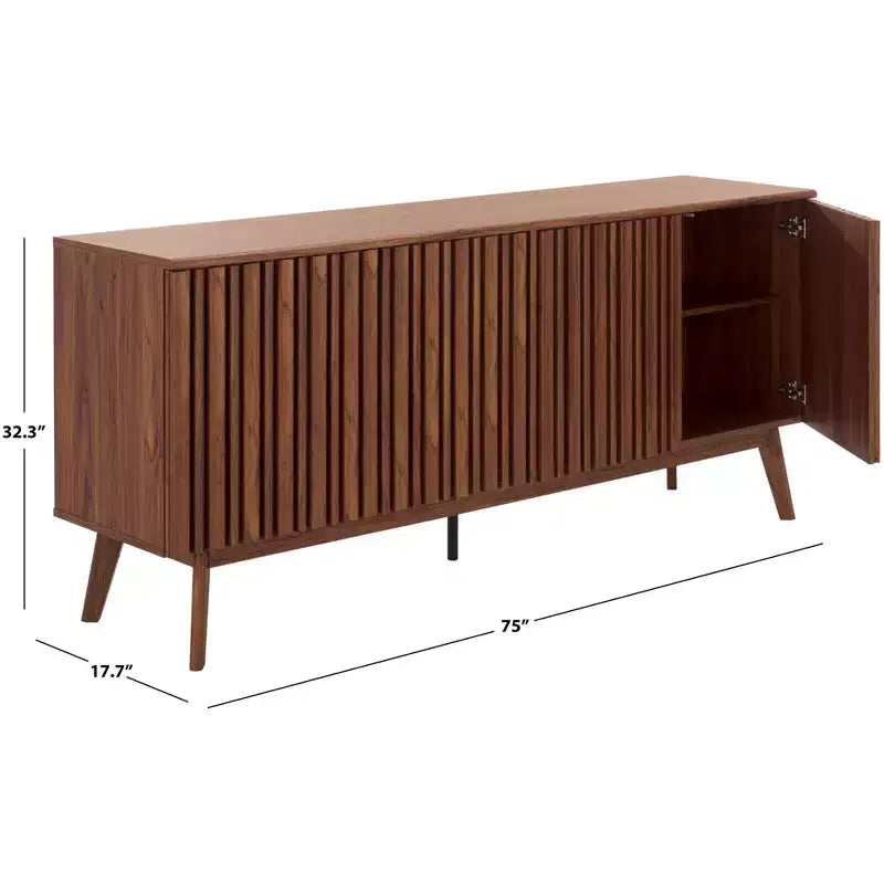 Meuble TV Helena avec 4 Portes et 4 Étagères - MED9641 - Safavieh