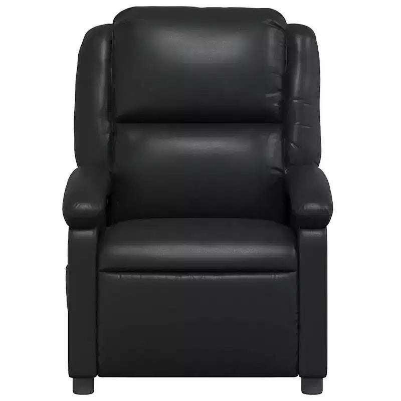 vidaXL Fauteuil de massage inclinable noir - Dossier et repose-pieds réglables pour une relaxation optimale