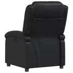 vidaXL Fauteuil de massage inclinable noir - Dossier et repose-pieds réglables pour une relaxation optimale