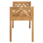 Banc en bois Hamburg - BCH3702 - Beige/Naturel - Safavieh