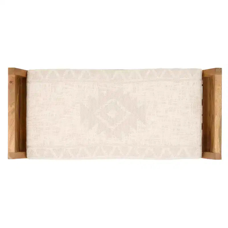 Banc en bois Hamburg - BCH3702 - Beige/Naturel - Safavieh