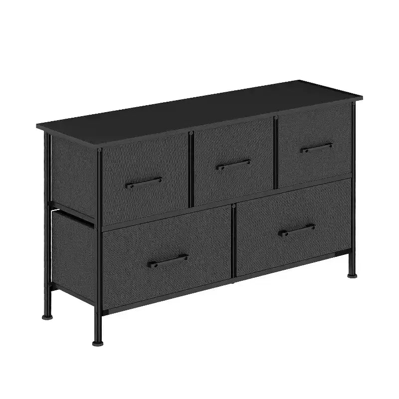 Commode en tissu FDW 5/8/9, commode large avec rangement pour chambre à coucher et salon