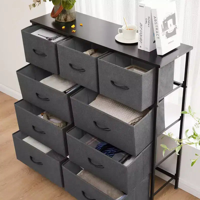 MAYEERTY Commode en tissu pour le rangement et l'organisation, Commode