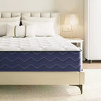 Matelas Hybride Swedrea Fermeté Moyenne Refroidissant en Mousse à Mémoire de Forme Livré en Boîte Noir