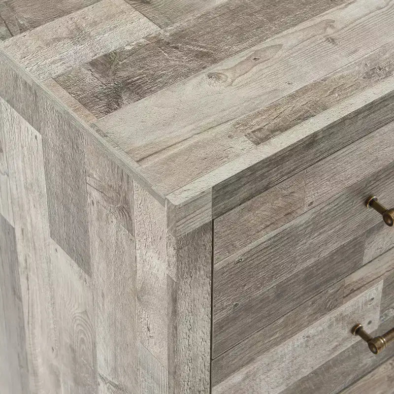 Commode Probe Hues Modern à 6 tiroirs, Grand meuble de rangement pour chambre, salon, entrée