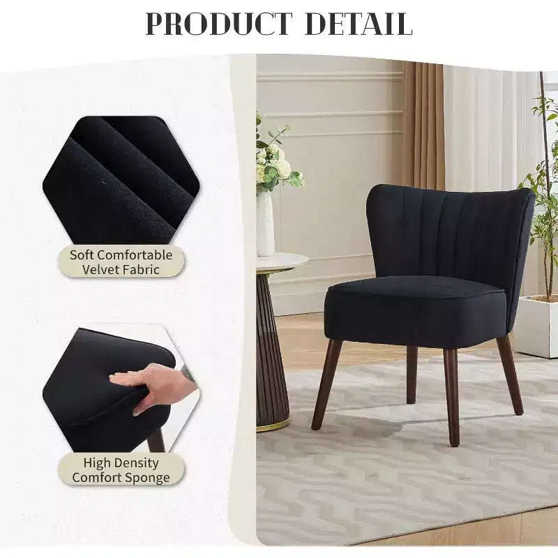Fauteuil d'appoint Acekool Mid-Century