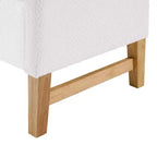 Pouf de rangement moderne en tissu bouclette Christopher Knight Home Escoffier