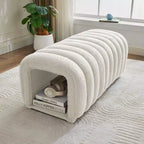 Hyleory Tabouret repose-pieds facilement connectable, adapté aux animaux de compagnie - Banc de lit et tunnel de jeu 2 en 1 avec 2 coussins amovibles