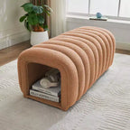 Hyleory Tabouret repose-pieds facilement connectable, adapté aux animaux de compagnie - Banc de lit et tunnel de jeu 2 en 1 avec 2 coussins amovibles