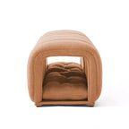 Hyleory Tabouret repose-pieds facilement connectable, adapté aux animaux de compagnie - Banc de lit et tunnel de jeu 2 en 1 avec 2 coussins amovibles