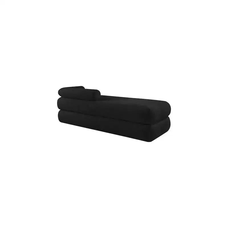 Meridian Furniture, Banc en Tissu Effet Mouton Teddy Kennedy