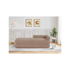 Meridian Furniture, Banc en Tissu Effet Mouton Teddy Kennedy