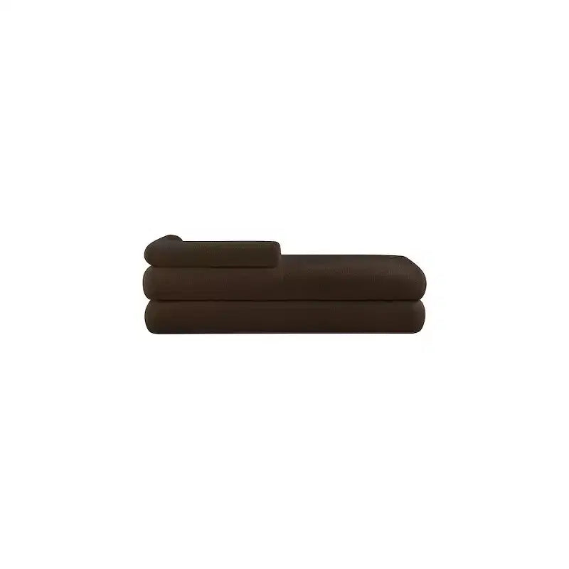 Meridian Furniture, Banc en Tissu Effet Mouton Teddy Kennedy