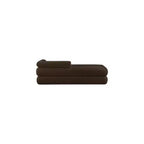 Meridian Furniture, Banc en Tissu Effet Mouton Teddy Kennedy