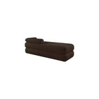 Meridian Furniture, Banc en Tissu Effet Mouton Teddy Kennedy