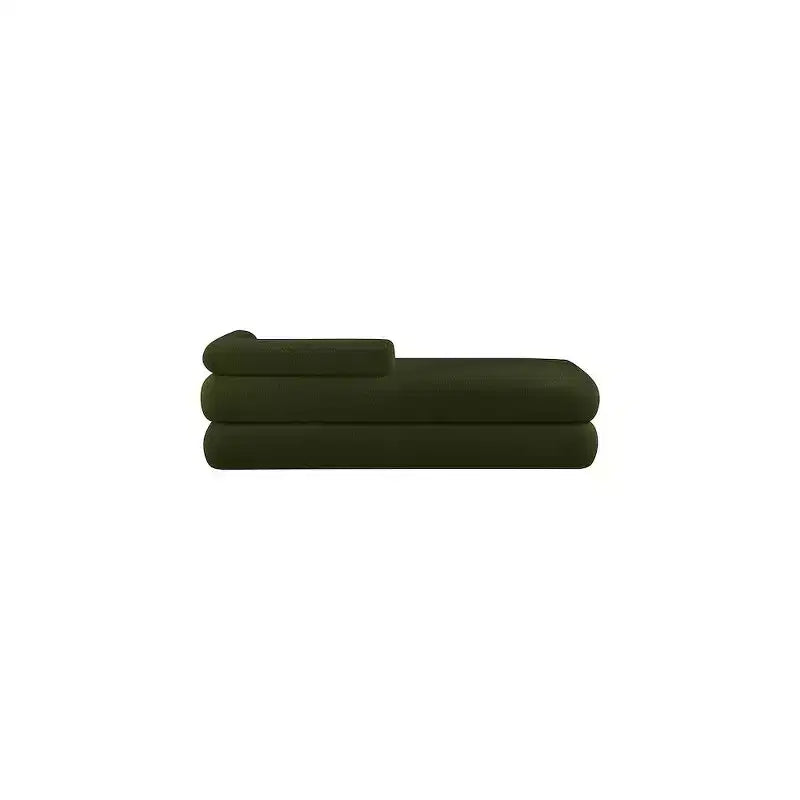 Meridian Furniture, Banc en Tissu Effet Mouton Teddy Kennedy