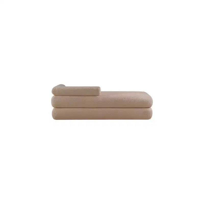 Meridian Furniture, Banc en Tissu Effet Mouton Teddy Kennedy