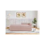 Meridian Furniture, Banc en Tissu Effet Mouton Teddy Kennedy