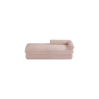 Meridian Furniture, Banc en Tissu Effet Mouton Teddy Kennedy