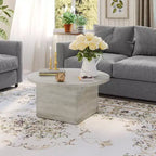 Table Basse, capacité de 25 kg, plateau étanche de 120 cm, design haut de gamme