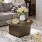 Table Basse, capacité de 25 kg, plateau étanche de 120 cm, design haut de gamme