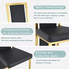 MAYEERTY Banc capitonné en tissu, banc de bout de lit