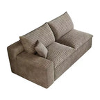 MAYEERTY Banc capitonné en tissu, banc de bout de lit