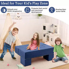 Canapé modulaire pour enfants GustoWave 6 pièces, ensemble de canapé de jeu en mousse avec coussins détachables, canapé souple convertible pour tout-petits et enfants