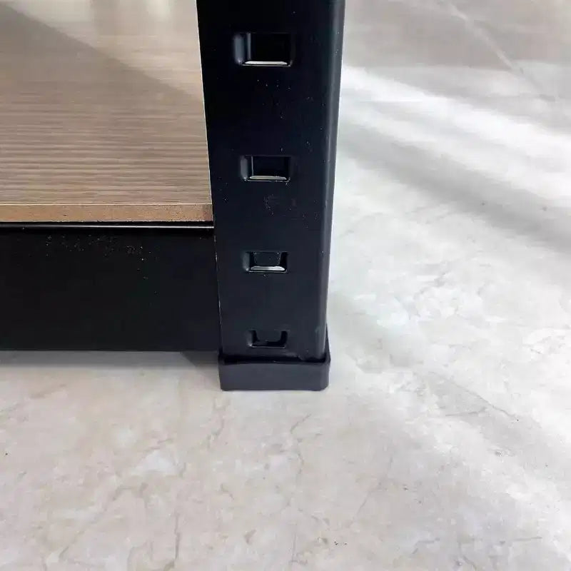Acekool Étagère de garage en métal réglable à 4 niveaux, étagère de rangement sans vis, étagères robustes en acier pour cuisine, garage ou atelier
