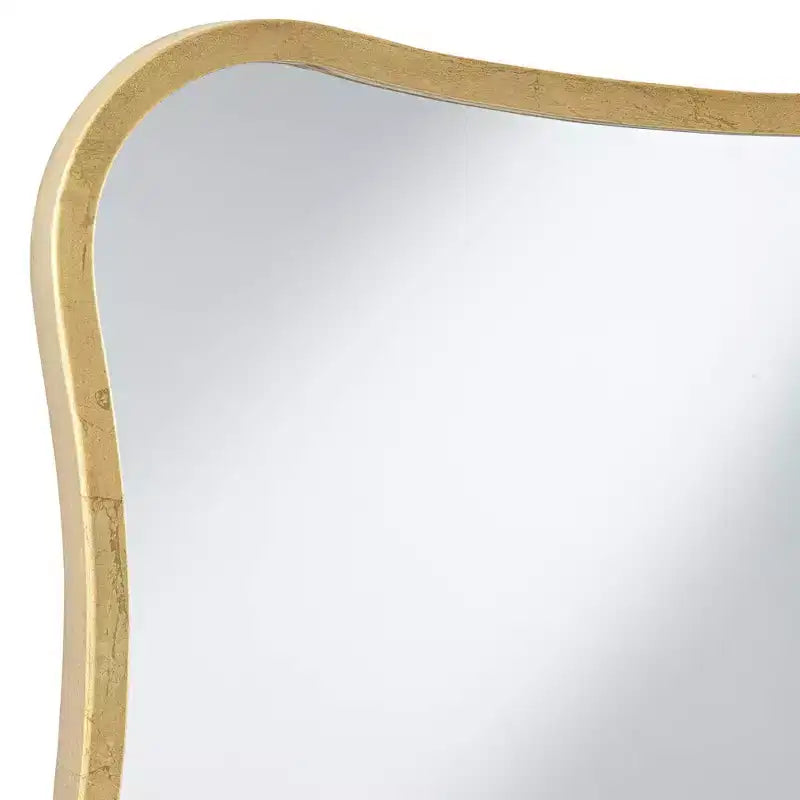 Miroir mural galbé Uttermost Pavia or métal 24 x 32