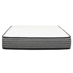 Matelas hybride Majestic 12 po à ressorts ensachés HomeStock, gris