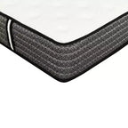 Matelas hybride Majestic 12 po à ressorts ensachés HomeStock, gris