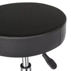 Tabouret de salon hydraulique roulant, réglable en hauteur, pivotant, pour spa, magasin, massage, médical, travail ou bureau