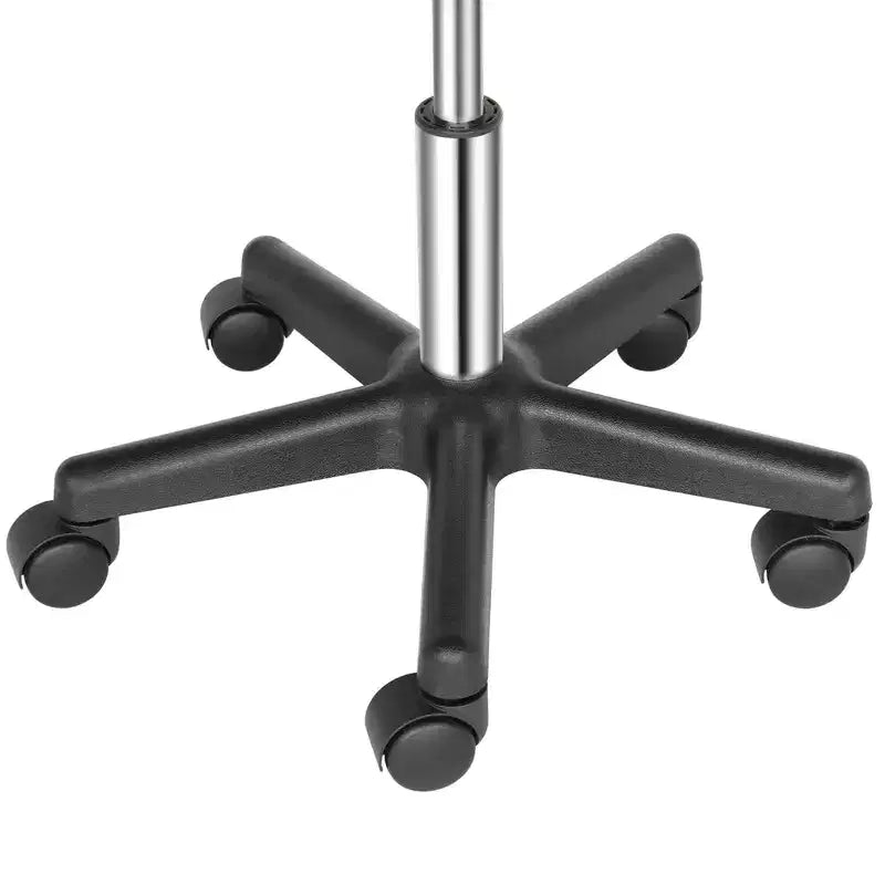 Tabouret de salon hydraulique roulant, réglable en hauteur, pivotant, pour spa, magasin, massage, médical, travail ou bureau