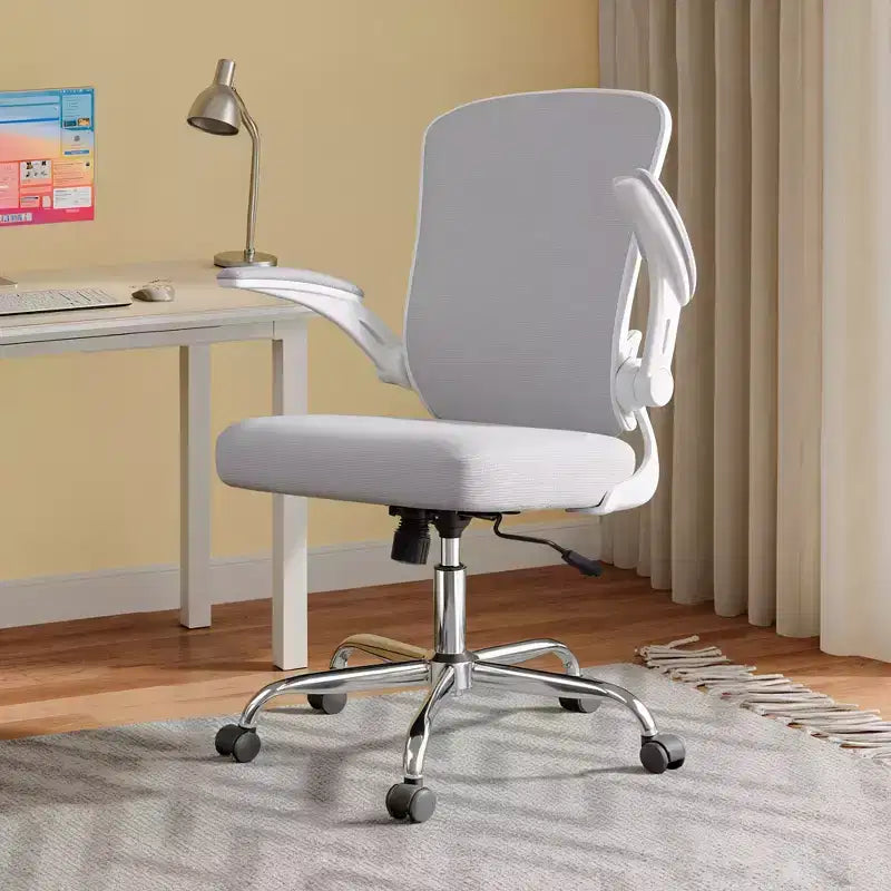 Chaise de bureau ergonomique GALAXHERO, chaise d'ordinateur en maille avec accoudoirs relevables et support lombaire réglable