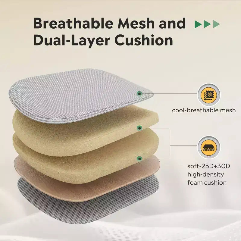 Chaise de bureau ergonomique GALAXHERO, chaise d'ordinateur en maille avec accoudoirs relevables et support lombaire réglable