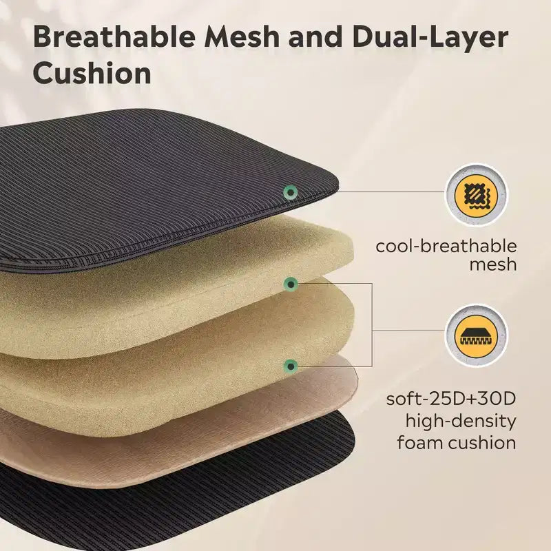 Chaise de bureau ergonomique GALAXHERO, chaise d'ordinateur en maille avec accoudoirs relevables et support lombaire réglable