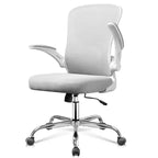 Chaise de bureau ergonomique GALAXHERO, chaise d'ordinateur en maille avec accoudoirs relevables et support lombaire réglable