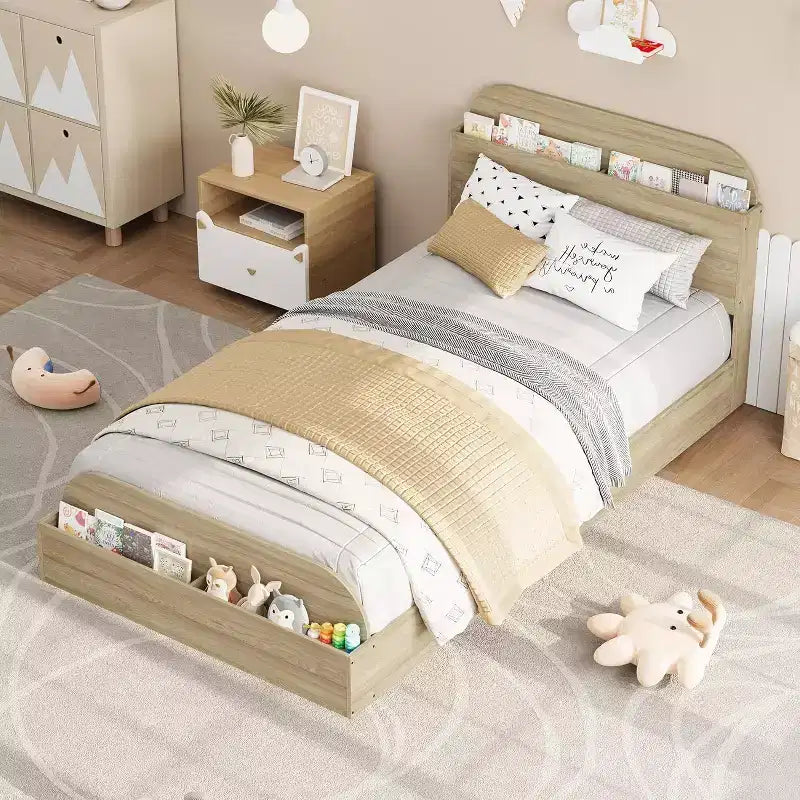 Canapé-lit double Acekool avec lit gigogne, cadre de canapé-lit rembourré avec tiroirs de rangement, canapé-lit moderne pour salon ou chambre à coucher