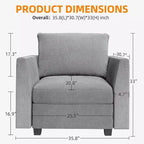 Pouf modulaire Acekool