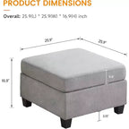 Pouf modulaire Acekool