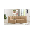 Meridian Furniture, Canapé modulable Arc en velours