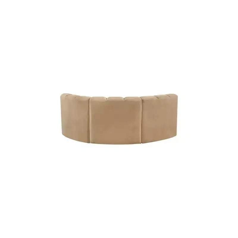 Meridian Furniture, Canapé modulable Arc en velours